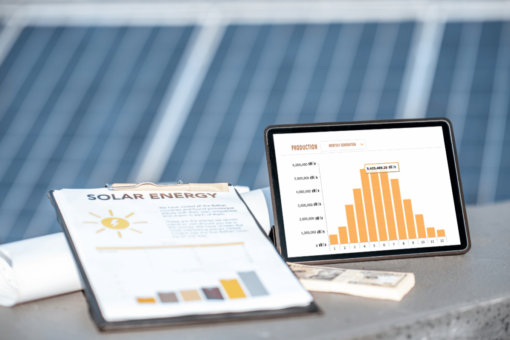 Calculando a saída do painel solar Invest Sustain Energia Solar