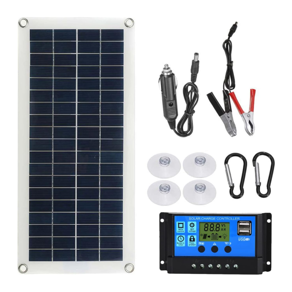 Kit Solar Portátil burko de 300W Invest Sustain Energia Solar