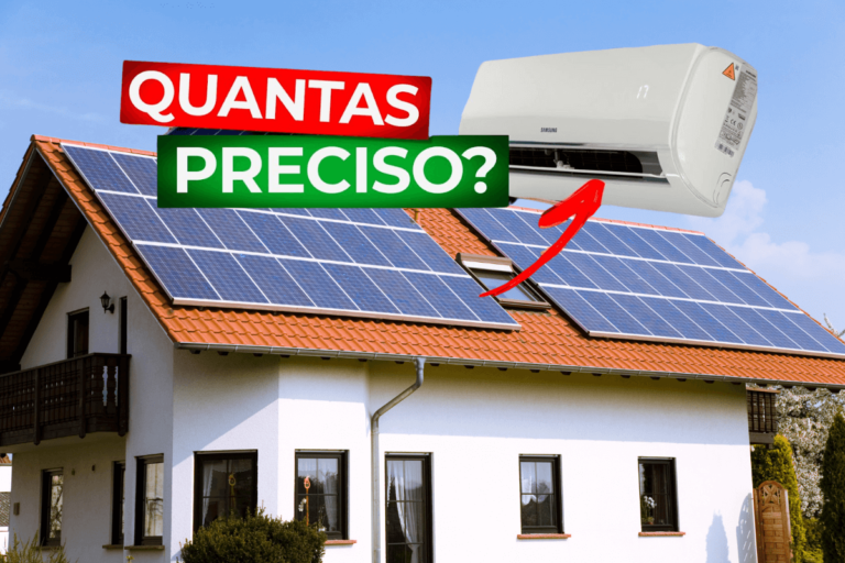 Invest Sustain Energia Solar Painel Solar Placa Solar Uma Placa Solar liga um Ar Condicionado por quanto tempo