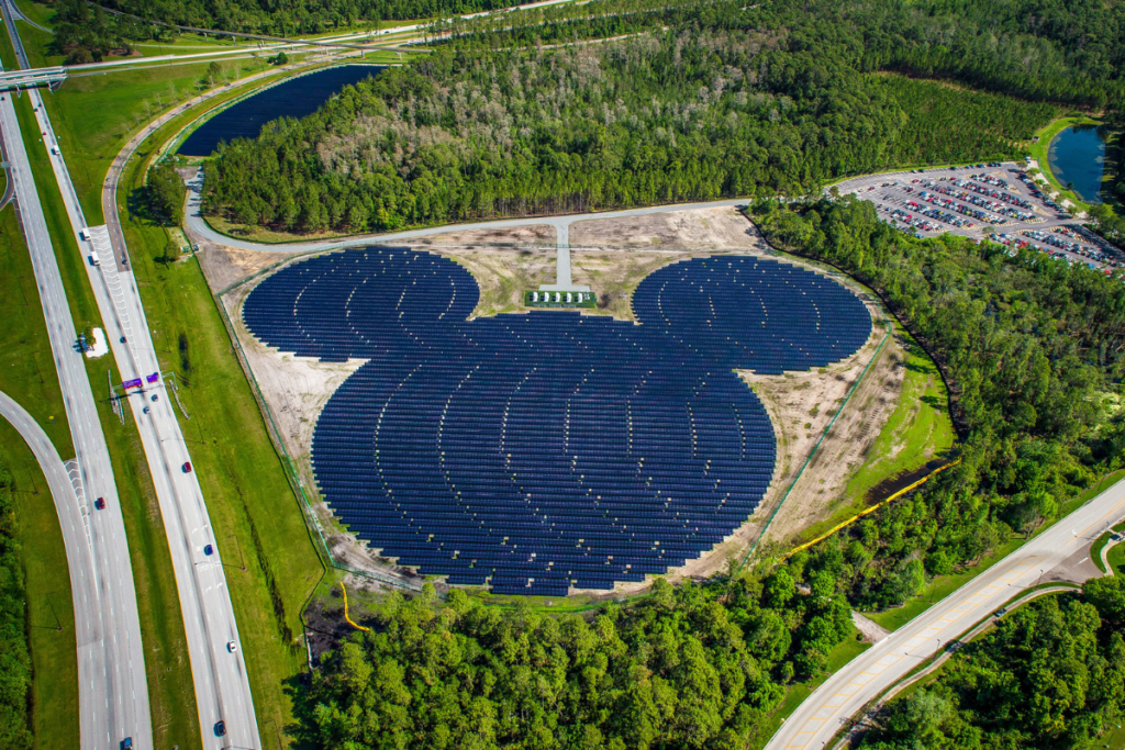 Usina Solar da Disney 1Invest Sustain Energia Solar