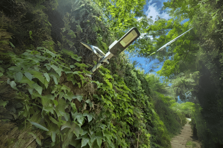 Luminária Solar 300W à Prova d'Água com Sensor Invest Sustain Energia Solar